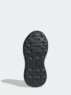 adidas Black Tensaur Run 3.0 Hook and Loop Kids Trainers^BOY School Shoes|Boys Shoes