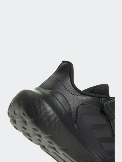 adidas Black Tensaur Run 3.0 Hook and Loop Kids Trainers^BOY School Shoes|Boys Shoes