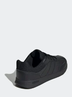 adidas Black Tensaur Switch Lace Junior Trainers^BOY Shoes|School Shoes