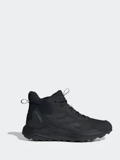 adidas Black Terrex Anylander Mid Hiking Shoes^ Sneakers