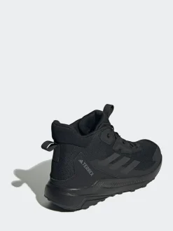 adidas Black Terrex Anylander Mid Hiking Shoes^ Sneakers
