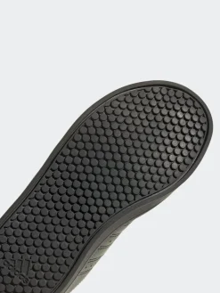 adidas Black VS Pace 2.0 Hook and Loop Kids Trainers