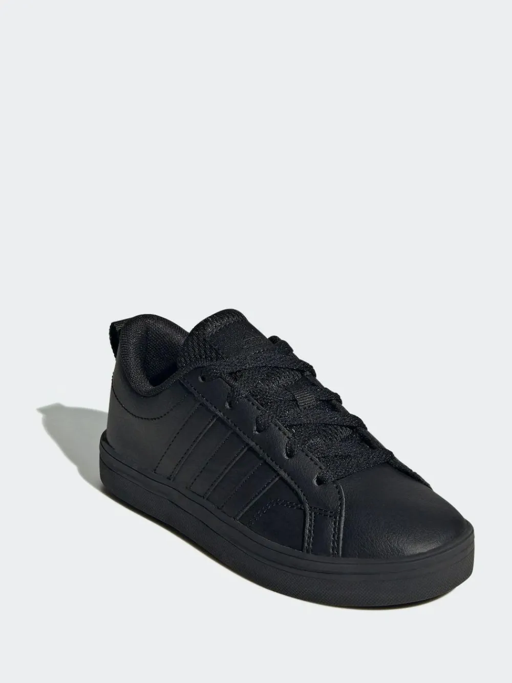 adidas Black VS Pace 2.0 Lace Kids Trainers^BOY School Shoes|Boys Shoes