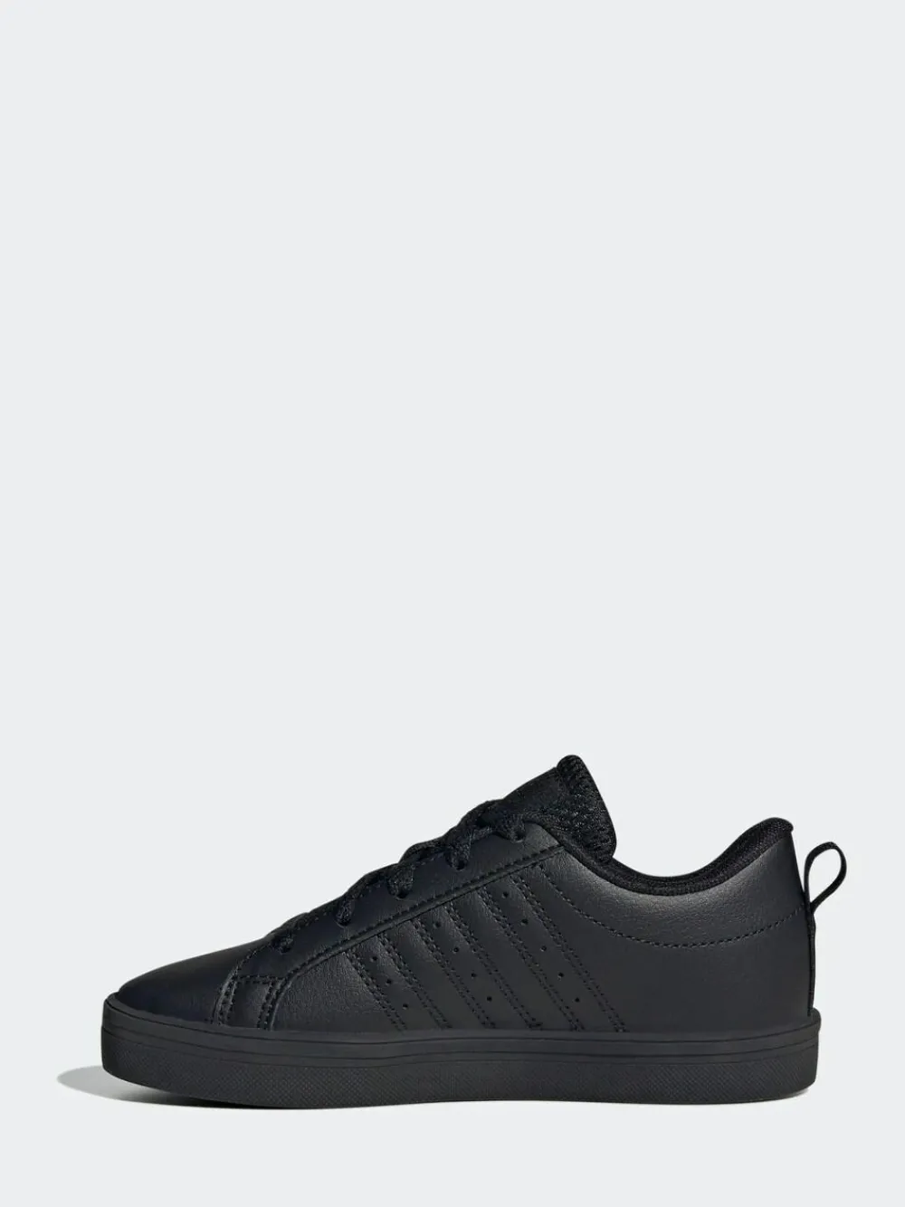 adidas Black VS Pace 2.0 Lace Kids Trainers^BOY School Shoes|Boys Shoes