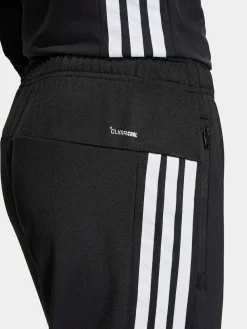 Hot adidas Workout Essentials All-Set 3-Stripes Knit Joggers Black
