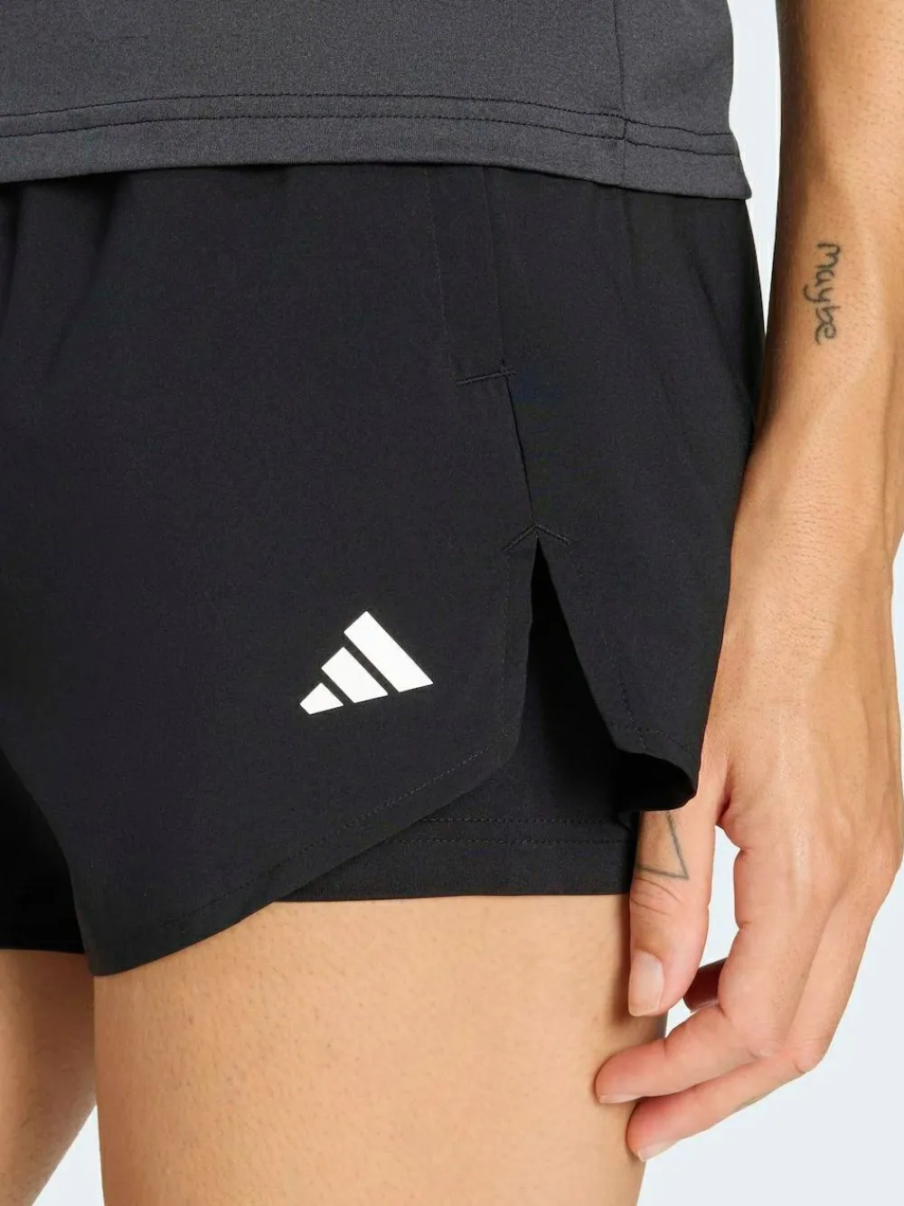 Discount adidas Black Workout Essentials 2In1 Shorts