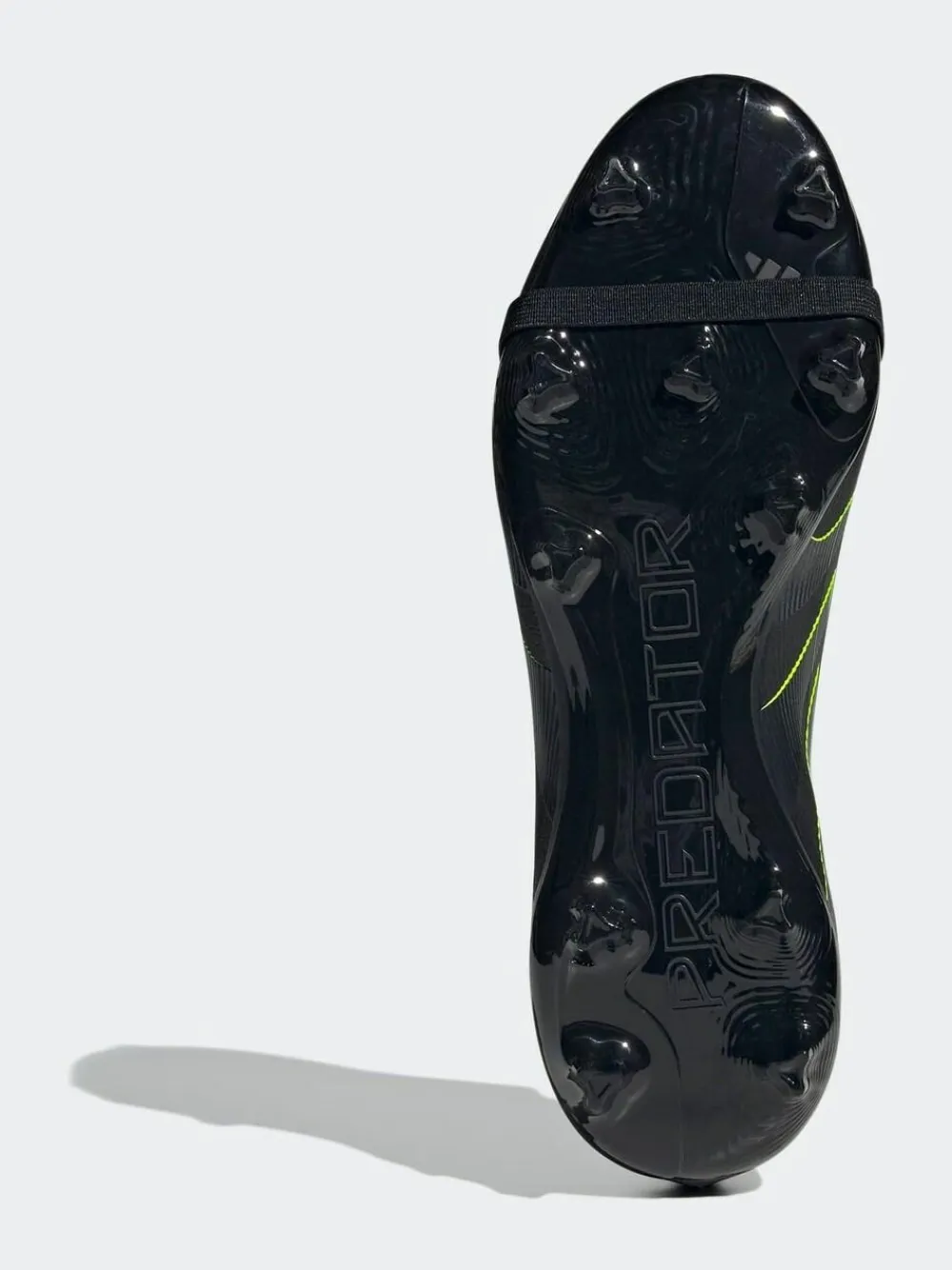 New adidas Black/Grey Adult Predator League Fold-Over Tongue Firm/Multi Ground Boots