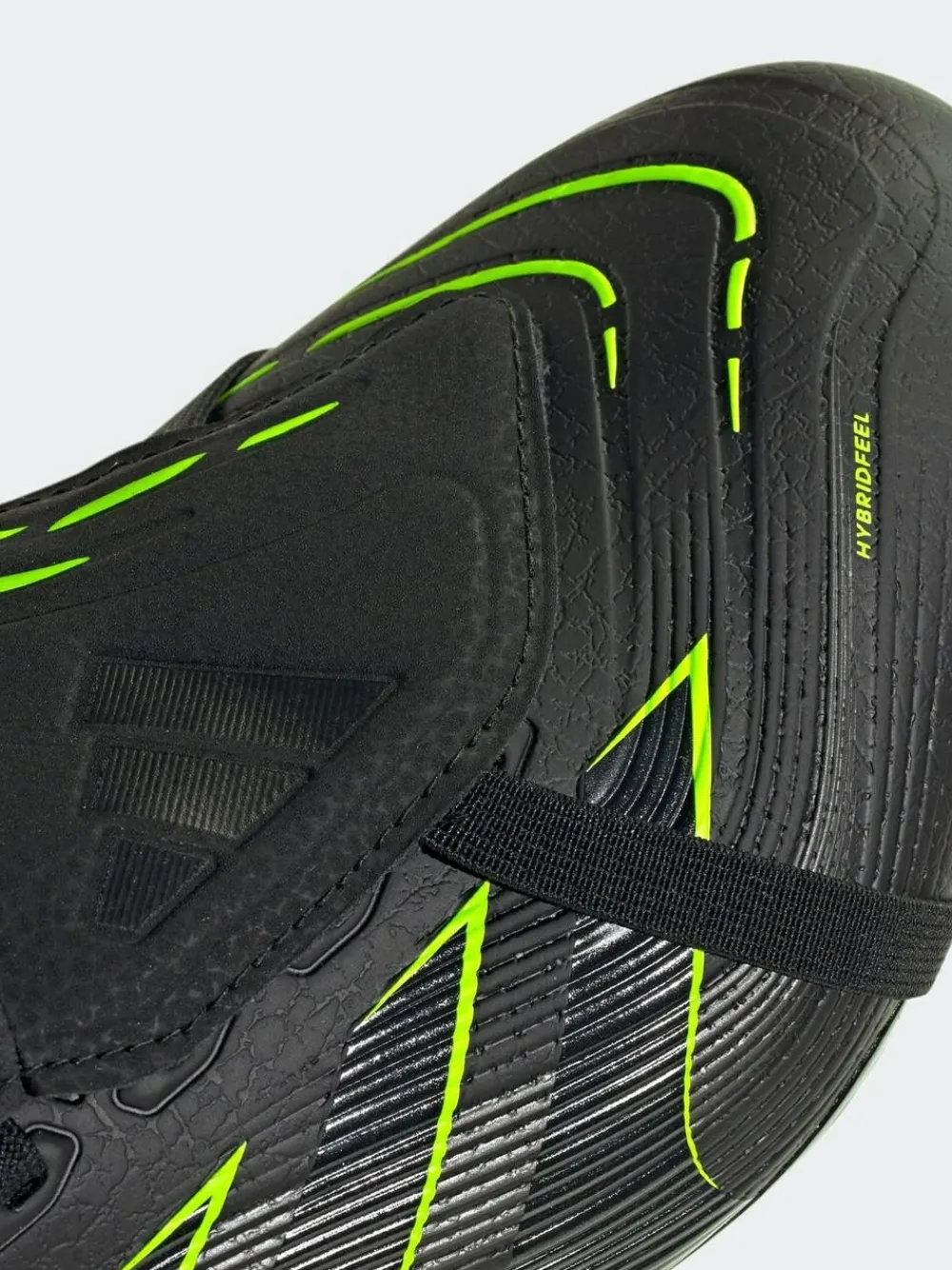 New adidas Black/Grey Adult Predator League Fold-Over Tongue Firm/Multi Ground Boots