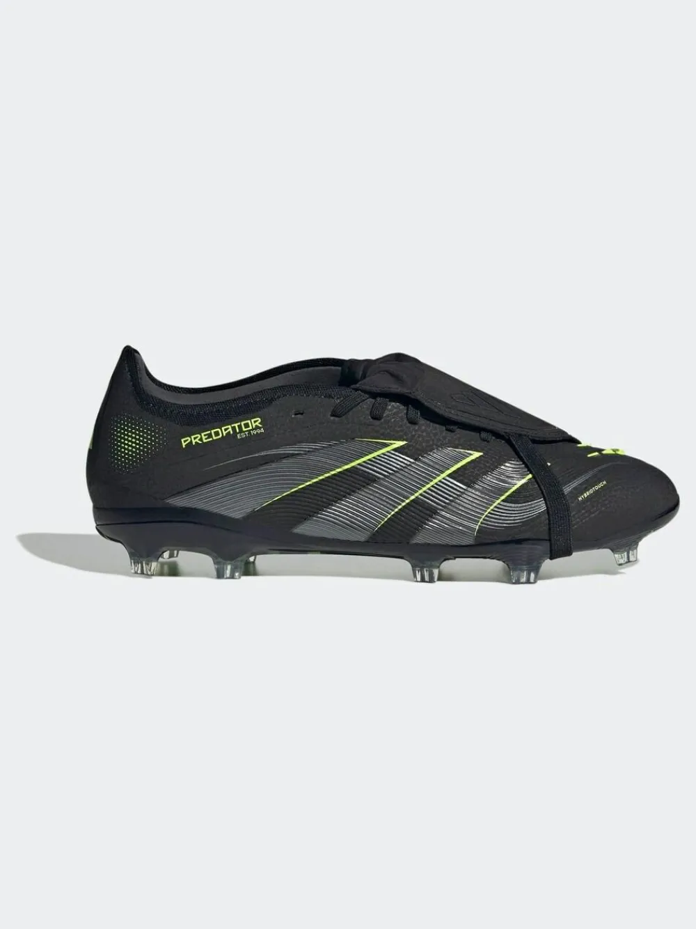 Online adidas Black/Grey Adult Predator Pro Fold-Over Tongue Firm Ground Boots