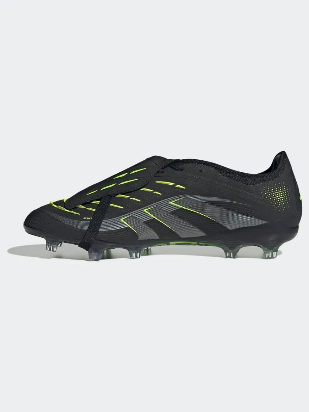 Online adidas Black/Grey Adult Predator Pro Fold-Over Tongue Firm Ground Boots
