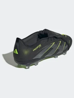 Online adidas Black/Grey Adult Predator Pro Fold-Over Tongue Firm Ground Boots