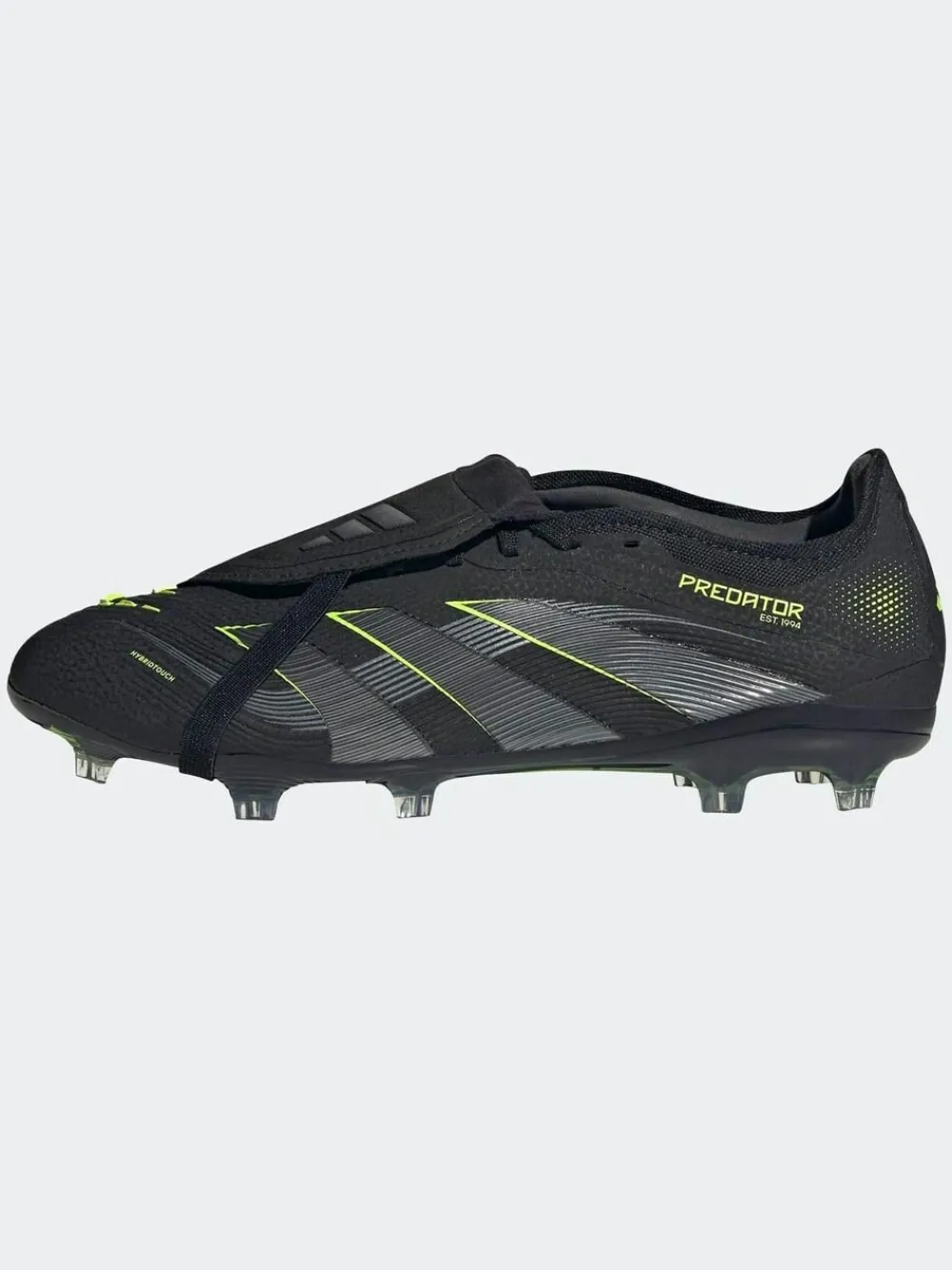 Online adidas Black/Grey Adult Predator Pro Fold-Over Tongue Firm Ground Boots