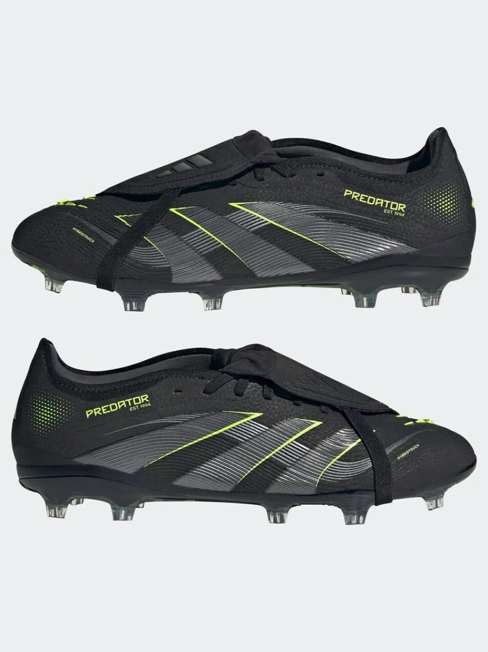 Online adidas Black/Grey Adult Predator Pro Fold-Over Tongue Firm Ground Boots