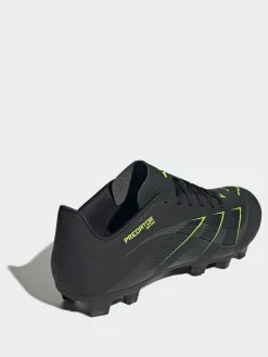 Discount adidas Black/Grey Adult Predator Club Firm Ground Boots