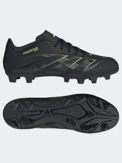 Discount adidas Black/Grey Adult Predator Club Firm Ground Boots