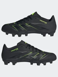 Discount adidas Black/Grey Adult Predator Club Firm Ground Boots