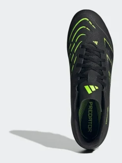 Discount adidas Black/Grey Adult Predator Club Firm Ground Boots