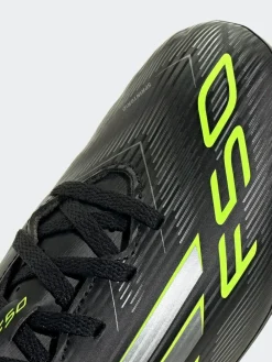 Clearance adidas Black/Grey Kids F50 Club Firm/Multi-Ground Boots