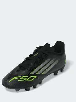 Clearance adidas Black/Grey Kids F50 Club Firm/Multi-Ground Boots