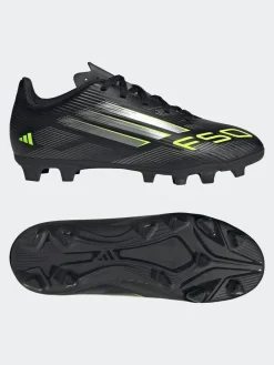 Clearance adidas Black/Grey Kids F50 Club Firm/Multi-Ground Boots