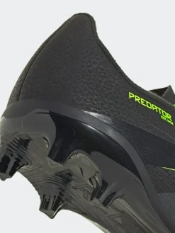 adidas Black/Grey Kids Predator League Firm/Multi Ground Boots^ Soccer Cleats