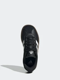 Clearance adidas VL Court 3.0 Kids Trainers Black/Tan