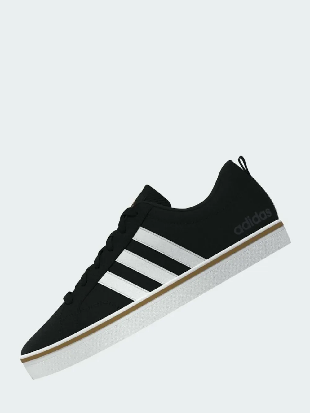 adidas Black/Tan VS Pace Trainers^ Sneakers
