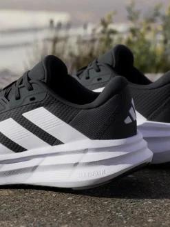 Sale adidas Black/White Galaxy 7 Trainers