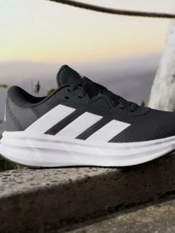 Sale adidas Black/White Galaxy 7 Trainers
