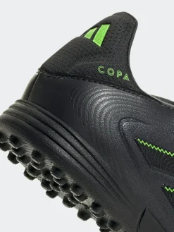 New adidas Black/White Kids Copa Pure 3 League Turf Boots