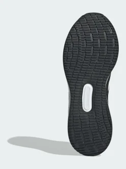 Outlet adidas Black/White Runfalcon 5 Lace Running Junior Trainers