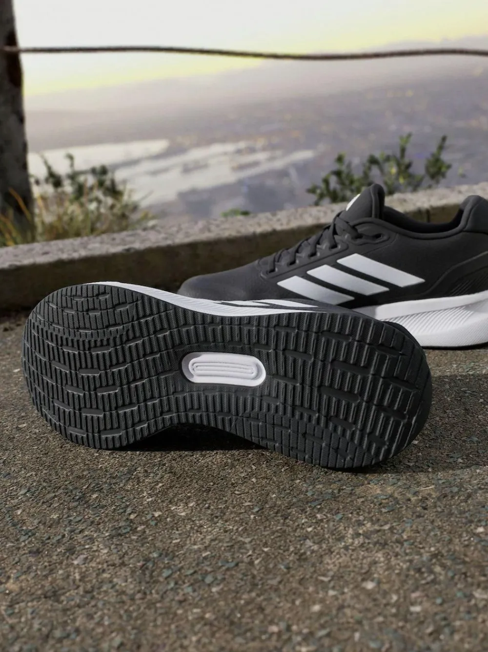 Hot adidas Black/White Runfalcon 5 Running Trainers
