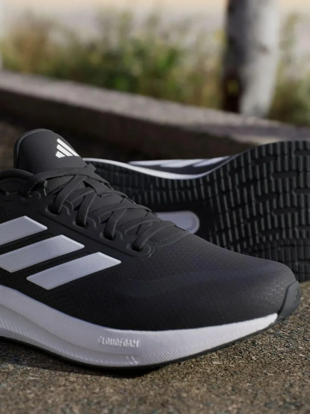 Hot adidas Black/White Runfalcon 5 Running Trainers