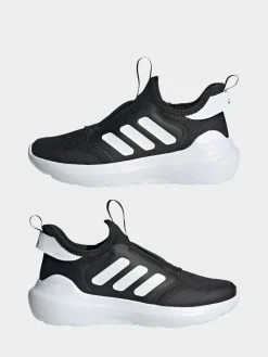 adidas Black/White Tensaur Comfort Slip On Junior Trainers^BOY Sneakers|Sneakers