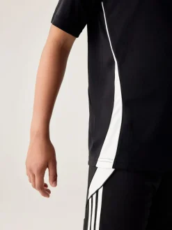 Outlet adidas Black/White Tiro 24 Kids Jersey