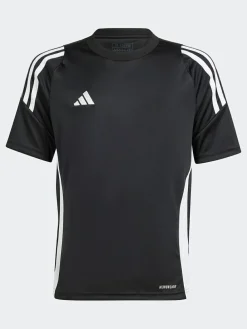 Outlet adidas Black/White Tiro 24 Kids Jersey