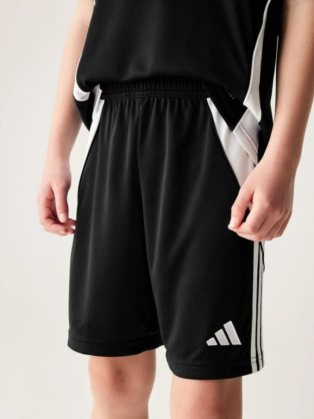 adidas Black/White Tiro 24 Kids Shorts^BOY Shorts|Shorts & Skirts