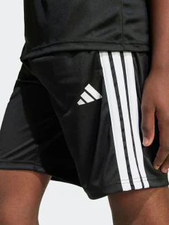 Sale adidas Train Essentials 3-Stripes Kids T-Shirt & Shorts Set Black/White