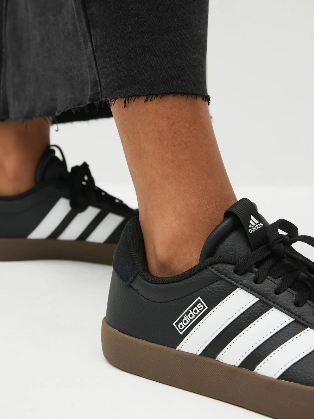 Best adidas Black/White VL Court 3.0 Trainers