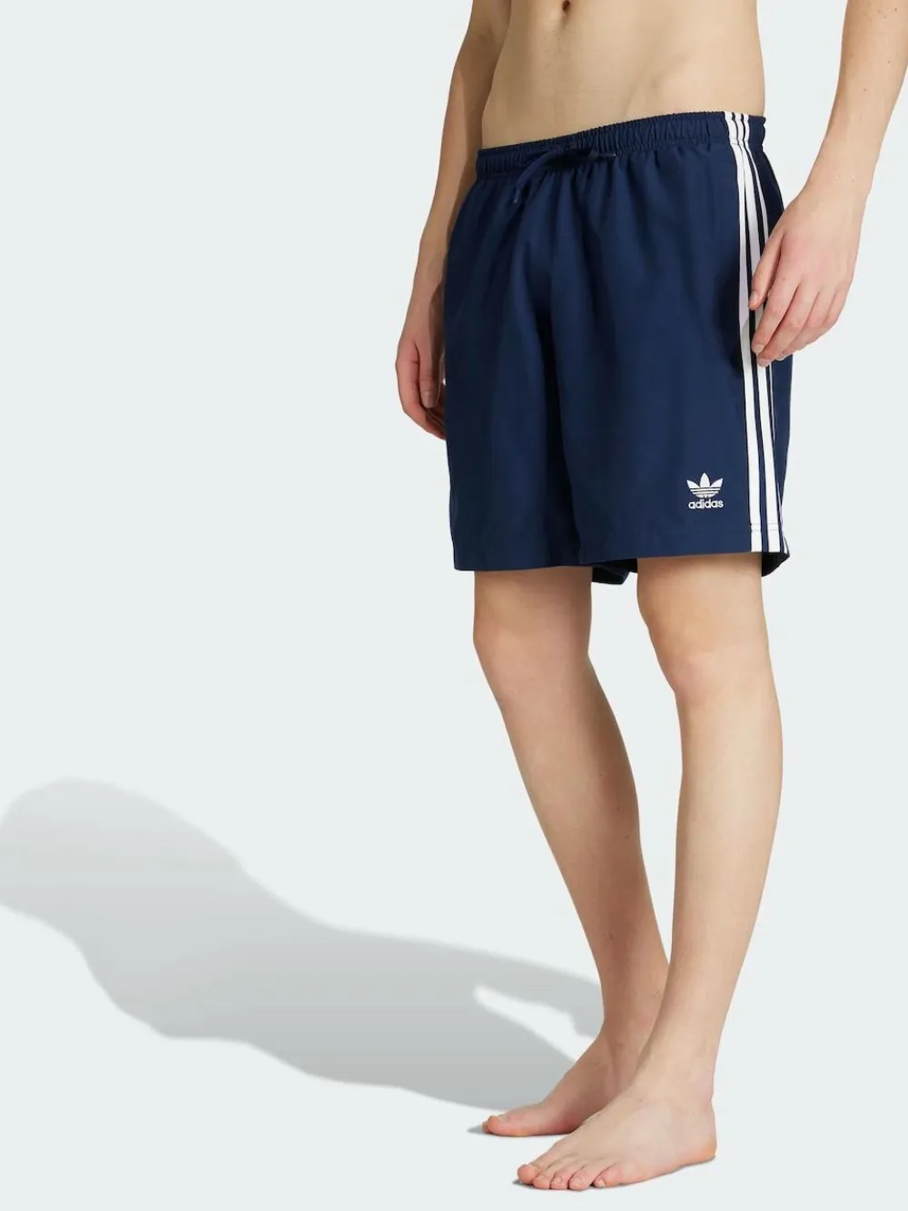 Online adidas Adicolor 3-Stripes 8-Inch Swim Shorts Blue