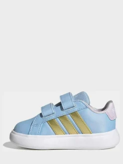 Hot adidas Disney Frozen Grand Court 3.0 Infant Trainers Blue