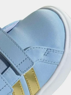 Hot adidas Disney Frozen Grand Court 3.0 Infant Trainers Blue