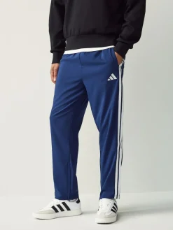 Sale adidas Essentials 3-Stripes Stanford Open Hem Joggers Blue