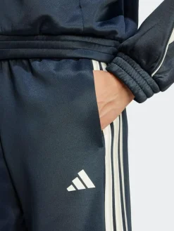 adidas Blue Stadium Loose Fit 3-Stripes Trackpant Trousers^Women Pants|Sportswear