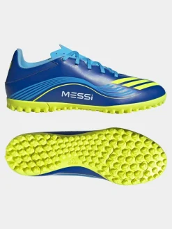 Outlet adidas Blue/Yellow Adult F50 Messi Club Turf Boots