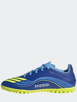 Outlet adidas Blue/Yellow Adult F50 Messi Club Turf Boots