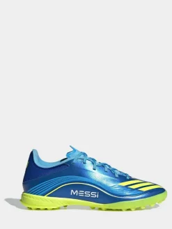 Sale adidas Blue/Yellow Adult F50 Messi League Turf Boots