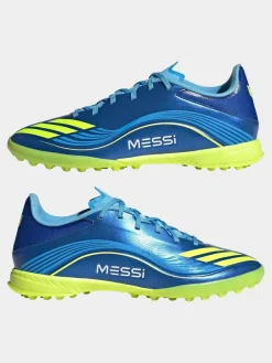 Sale adidas Blue/Yellow Adult F50 Messi League Turf Boots