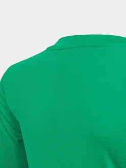 adidas Bright Green Team Base T-Shirt^BOY Thermals|Thermals