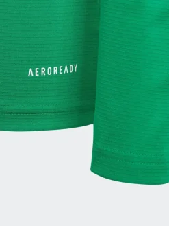adidas Bright Green Team Base T-Shirt^BOY Thermals|Thermals